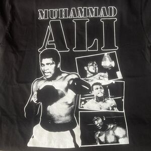 Muhammad Ali Graphic TShirt Black Size Large